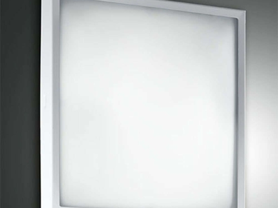Φωτιστικό Οροφής - Πλαφονιέρα Led Osaka Led 3565-65-178 Satined Nickel Fabas Luce Μέταλλο,Γυαλί