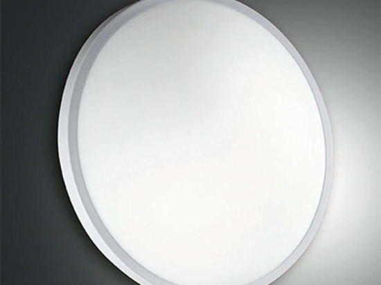 Φωτιστικό Οροφής - Πλαφονιέρα Led Plaza Led 3566-65-102 White Fabas Luce Μέταλλο,Γυαλί