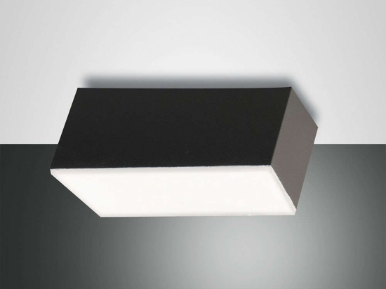 Φωτιστικό Οροφής - Σποτ Led Lucas 3601-81-282 Anthracite Fabas Luce Μέταλλο, Μεθακρυλικό