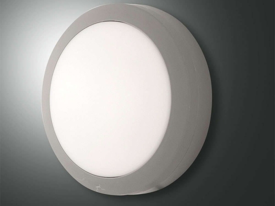 Φωτιστικό Οροφής - Τοίχου Led Axel 3524-65-131 Grey Fabas Luce PC