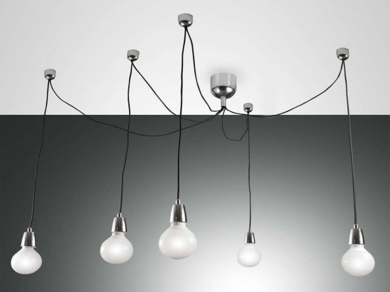 Φωτιστικό Οροφής Blog 3473-48-138 Chrome Fabas Luce Μέταλλο