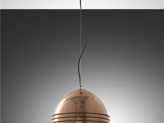 Φωτιστικό Οροφής Gavia 3609-45-179 Bronze Fabas Luce Μέταλλο,Κεραμικό