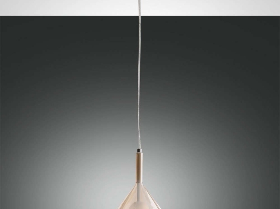 Φωτιστικό Οροφής Lila 3481-40-125 Amber Fabas Luce Μέταλλο,Γυαλί