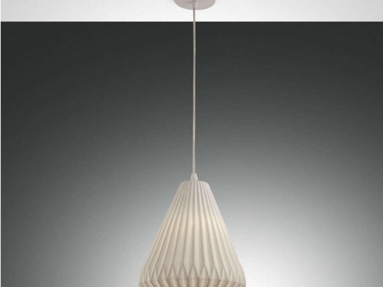 Φωτιστικό Οροφής Vigor 3613-40-102 White Fabas Luce Μέταλλο,Κεραμικό