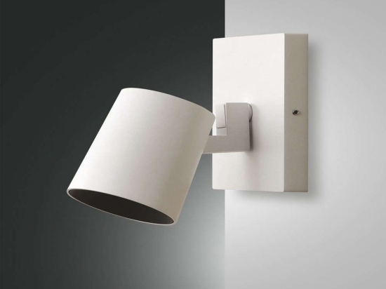 Φωτιστικό Τοίχου Modo 3451-81-102 White Fabas Luce Αλουμίνιο