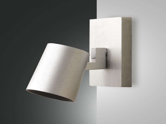 Φωτιστικό Τοίχου Modo 3451-81-212 Brushed Aluminium Fabas Luce Αλουμίνιο