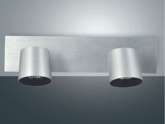 Φωτιστικό Τοίχου Modo 3451-82-212 Brushed Aluminium Fabas Luce Αλουμίνιο