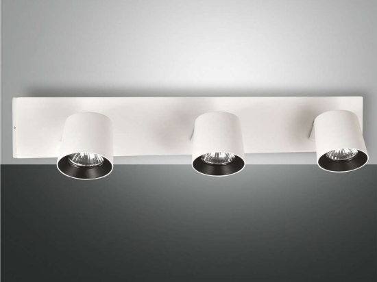 Φωτιστικό Τοίχου Modo 3451-83-102 White Fabas Luce Αλουμίνιο