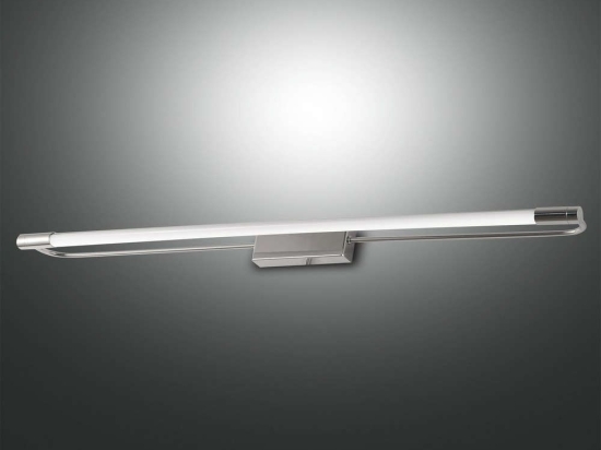 Φωτιστικό Τοίχου Led Rapallo 3552-26-138 Chrome Fabas Luce Μέταλλο, Μεθακρυλικό