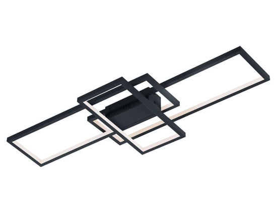 Φωτιστικό Οροφής - Πλαφονιέρα Led Thiago RGBW 652610342 Anthracite Trio Lighting Μέταλλο