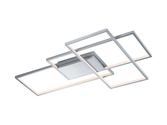 Φωτιστικό Οροφής - Πλαφονιέρα Led Thiago RGBW 652690307 Nickel Trio Lighting Μέταλλο