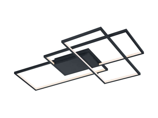 Φωτιστικό Οροφής - Πλαφονιέρα Led Thiago RGBW 652690342 Anthracite Trio Lighting Μέταλλο