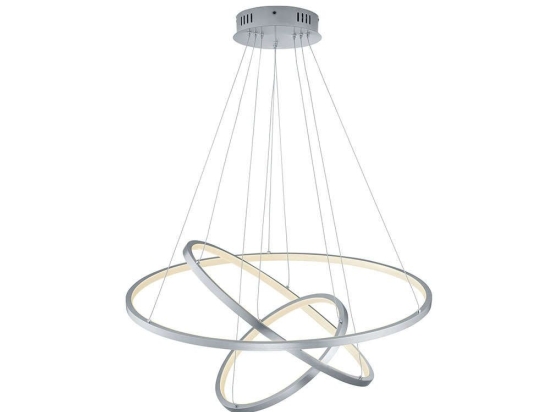 Φωτιστικό Οροφής Led Aaron RGBW 352710307 Nickel Trio Lighting Μέταλλο