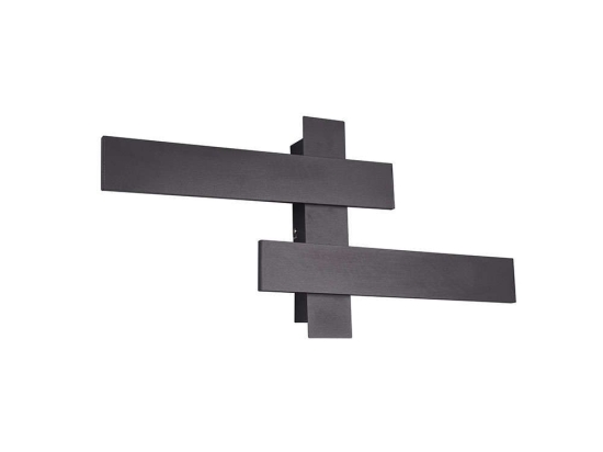 Φωτιστικό Τοίχου Belfast 275510232 SMD-LED 3000Κ 60x30cm Black Trio Lighting Μέταλλο