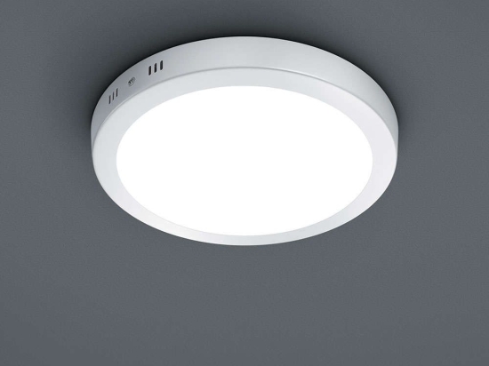 Φωτιστικό Οροφής - Πλαφονιέρα Led Cento 657011801 Ø22,5cm White Trio Lighting Μέταλλο