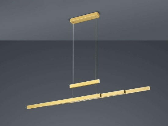 Φωτιστικό Οροφής - Ράγα Led Trajan 375310508 Brass Trio Lighting Μέταλλο