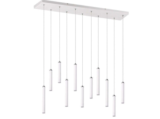 Φωτιστικό Οροφής - Ράγα Led Tubular 321611131 White Trio Lighting Μέταλλο
