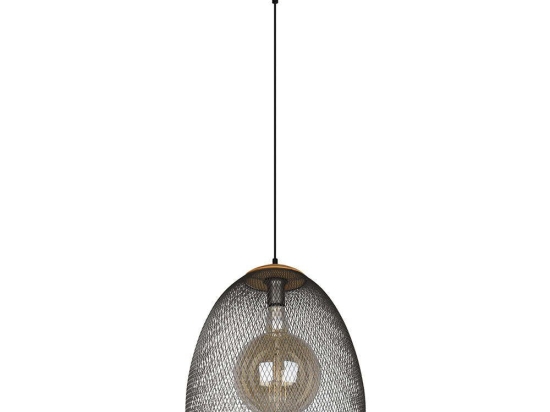 Φωτιστικό Οροφής Ivar 309090167 Ø40x150cm Nickel Trio Lighting Μέταλλο