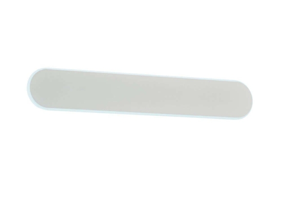 Φωτιστικό Τοίχου-Απλίκα Led Carlo 1800Lm 50x8cm White Mat-White 225272031 Trio Lighting Μέταλλο,Πλαστικό