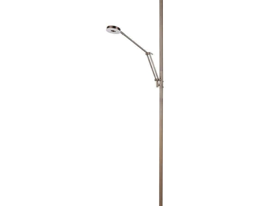Φωτιστικό Δαπέδου Led Barrie 4000Lm, 600Lm 181x30cm Old Brass 424210304 Trio Lighting Μέταλλο