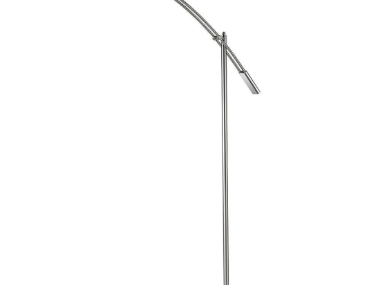 Φωτιστικό Δαπέδου Led Verona 1100Lm 26x126cm Nickel Mat-White 420810107 Trio Lighting Μέταλλο,Ακρυλικό