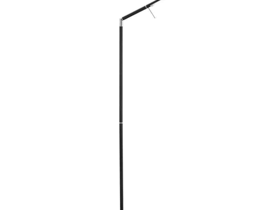 Φωτιστικό Δαπέδου Led Filigran 560Lm 18x162cm Black Mat-White 420490132 Trio Lighting Μέταλλο,Γυαλί