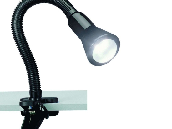 Φωτιστικό Γραφείου Flexo 8x30cm Black 5028010-02 Trio Lighting