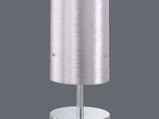 Φωτιστικό Επιτραπέζιο Lacan 30x13cm Chrome-Clear 593900100 Trio Lighting Μέταλλο,Ακρυλικό