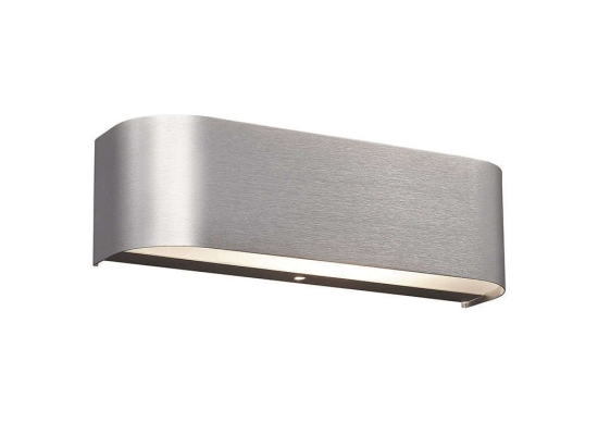 Φωτιστικό Τοίχου-Απλίκα Led Adriano 2x310Lm 30x6cm Brushed Aluminium-White 220810205 Trio Lighting Αλουμίνιο