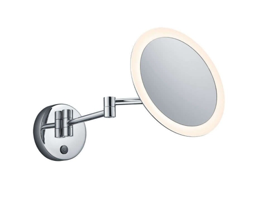 Φωτιστικό Τοίχου Led-Καθρέφτης View 280Lm 21cm Chrome-White 282990106 Trio Lighting Μέταλλο,Ακρυλικό