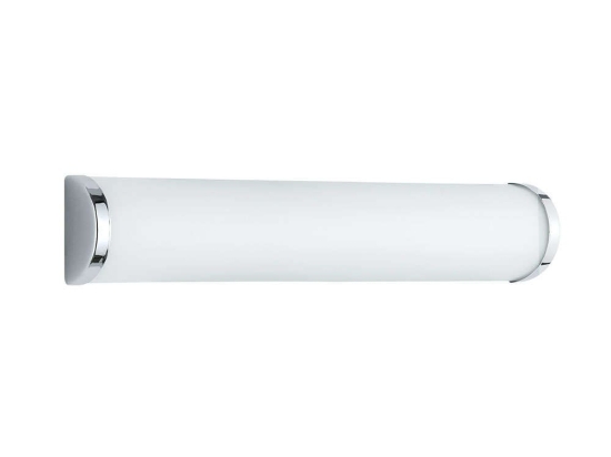 Φωτιστικό Τοίχου-Απλίκα Xavi 40x8cm Chrome-White 2803031-06 Trio Lighting Μέταλλο,Γυαλί