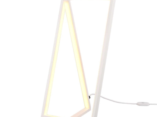 Φωτιστικό Επιτραπέζιο Edge 526810131 9W Led 21x17,5x44cm White Mat Trio Lighting Μέταλλο