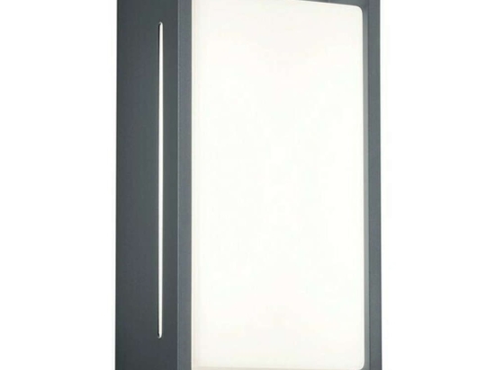 Φωτιστικό Τοίχου - Απλίκα Indus 227360142 1x8,5W Led 12x23cm  Anthracite Trio Lighting