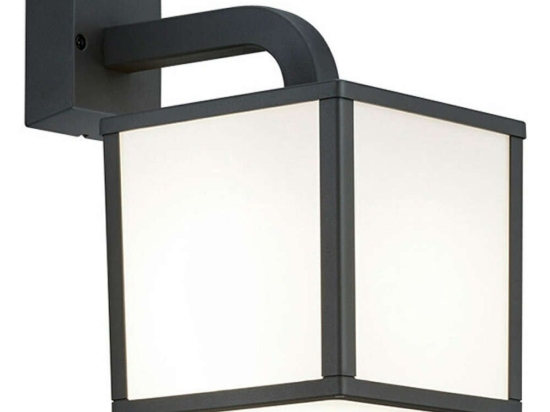 Φωτιστικό Τοίχου - Απλίκα Cubango 221560142  1xE27 5W Led 18x28cm Anthracite Trio Lighting