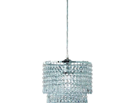 Φωτιστικό Οροφής Orient R1147-06 1xE27 60W Φ25 160cm Chrome RL Lighting Μέταλλο