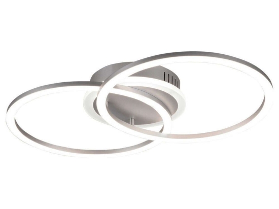 Φωτιστικό Οροφής - Πλαφονιέρα Venida R62783187 25W Led 30x50x7cm Titanium RL Lighting Μέταλλο