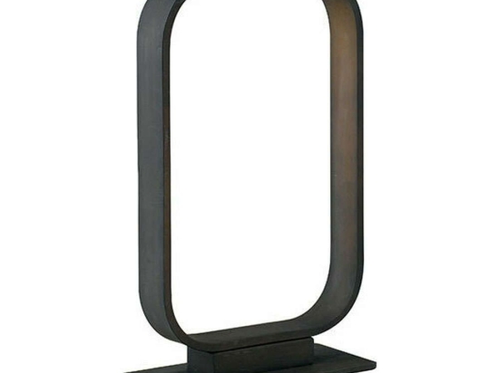 Φωτιστικό Επιτραπέζιο Moca LED-MOKA-LC 5W Led 16x26cm Black Luce Ambiente Design Αλουμίνιο