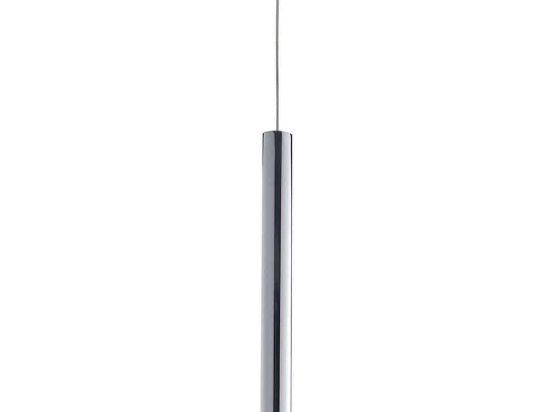 Φωτιστικό Οροφής Fluke I-FLUKE-S CR 1xGU10 Φ5,5cm 60x200cm Chrome Luce Ambiente Design Μέταλλο