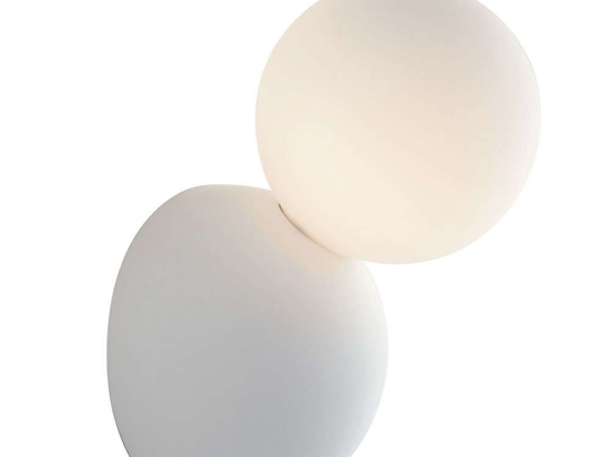 Φωτιστικό Τοίχου - Απλίκα Kiss I-KISS-AP 1xG9 Led 10x12,2x19cm White Luce Ambiente Design Γύψος