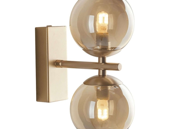 Φωτιστικό Τοίχου - Απλίκα Honey I-HONEY-AP2 2xG9 Led Φ10cm 23,3cm Copper Luce Ambiente Design Μέταλλο,Γυαλί