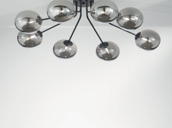 Φωτιστικό Οροφής - Πλαφονιέρα I-Honey-PL8-NER G9 28x88,4x80,8cm Black Luce Ambiente Design