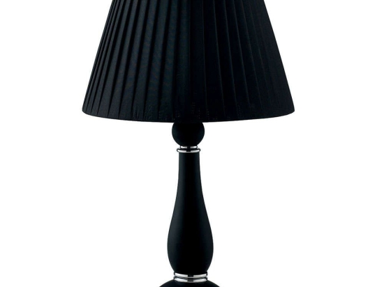 Φωτιστικό Επιτραπέζιο Alfiere I-ALFIERE/L1 NERO 1xE27 Φ32cm 54cm Black Luce Ambiente Design