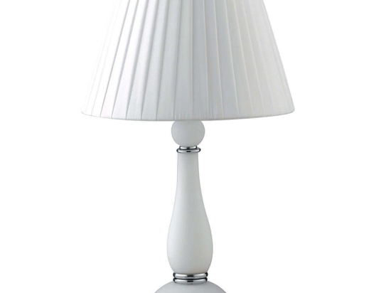 Φωτιστικό Επιτραπέζιο Alfiere I-ALFIERE/L1 BCO 1xE27 Φ32cm 54cm White Luce Ambiente Design
