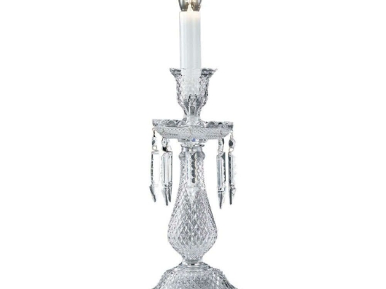 Φωτιστικό Επιτραπέζιο Louvre I-LOUVRE/L1 1xE14 Φ15cm 38cm Chrome Luce Ambiente Design