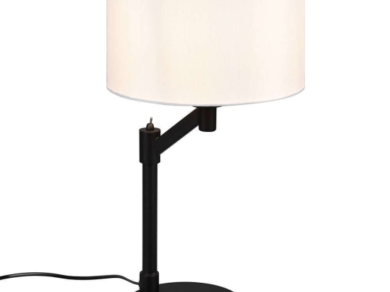 Φωτιστικό Επιτραπέζιο Cassio 514400132 28x48cm 1xE27 60W Black-White Trio Lighting