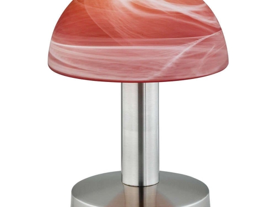 Φωτιστικό Επιτραπέζιο Fynn II 599100118 15x21cm 1xE14 40W Nickel-Orange Trio Lighting
