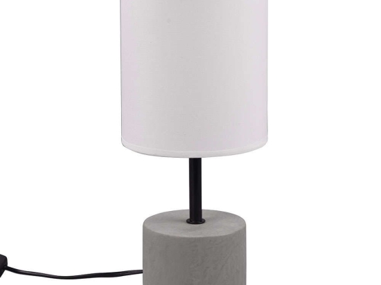 Φωτιστικό Επιτραπέζιο Ben R51251001 15x35cm 1xE14 40W Grey-White RL Lighting