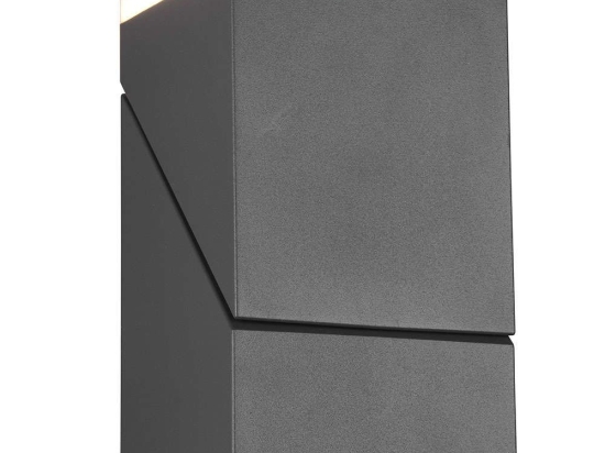 Φωτιστικό Τοίχου Avon 270660142 9x16cm Led 800Lm 7W Anthracite Trio Lighting