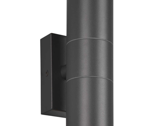 Φωτιστικό Τοίχου Laredo R20026242 6x16cm 2xGU10 10W Anthracite RL Lighting
