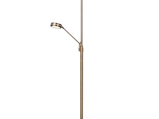 Φωτιστικό Δαπέδου Franklin 426510204 35x181cm Dim Led 4100Lm 35W/650Lm 6,5W Brass Trio Lighting